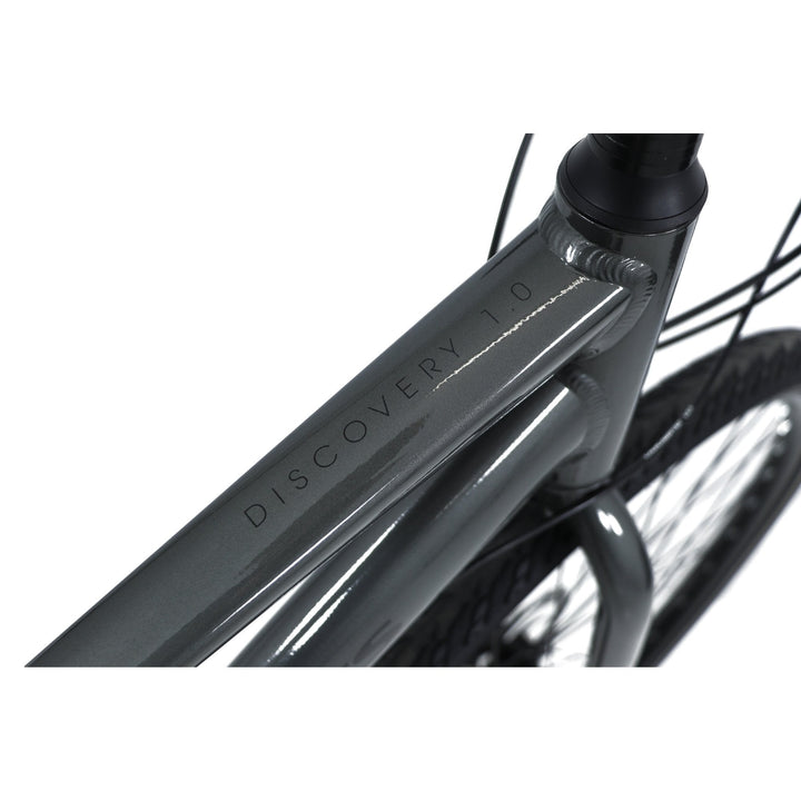 Dawes Discovery 1.0 Low Step Carbon Grey 2025 Hybrid Bike
