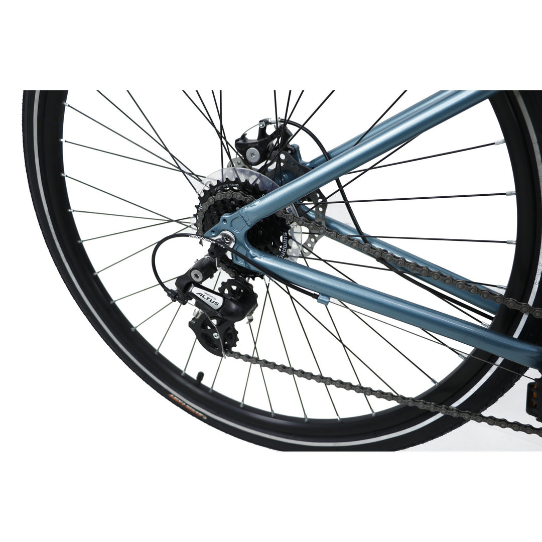 Dawes Discovery 2.0 Low Step Sky Blue 2025 Hybrid Bike