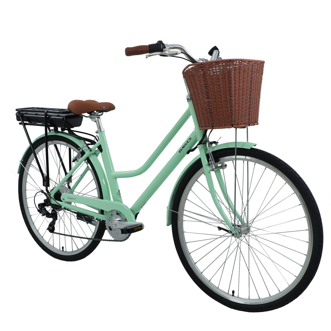 Dawes Elegance Low Step Mint Green 2025 Electric Hybrid Bike