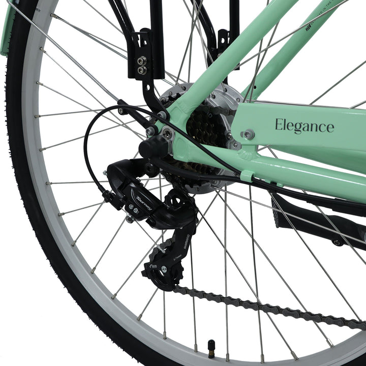 Dawes Elegance Low Step Mint Green 2025 Electric Hybrid Bike