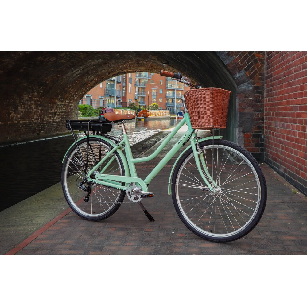 Dawes Elegance Low Step Mint Green 2025 Electric Hybrid Bike