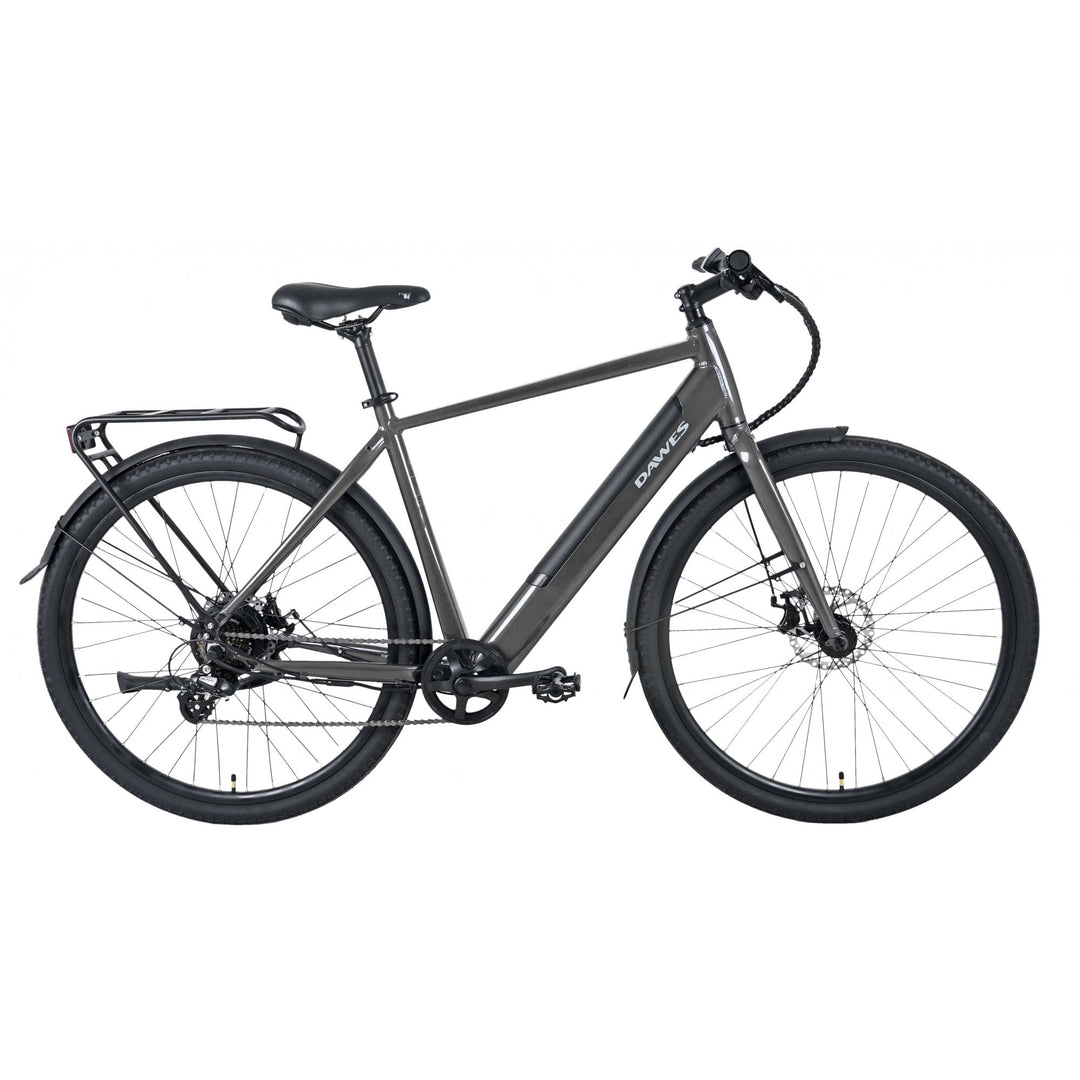 Dawes Scenic Crossbar Dark Metallic Grey 2025 Electric Hybrid Bike