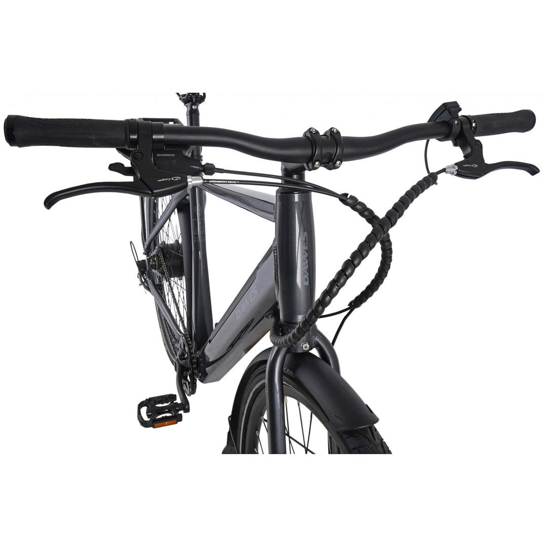 Dawes Scenic Crossbar Dark Metallic Grey 2025 Electric Hybrid Bike