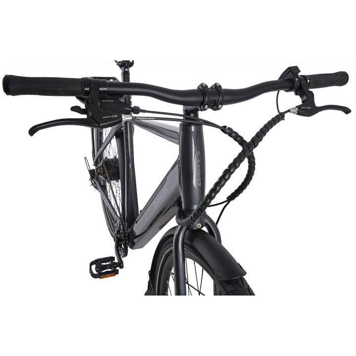 Dawes Scenic Crossbar Dark Metallic Grey 2025 Electric Hybrid Bike