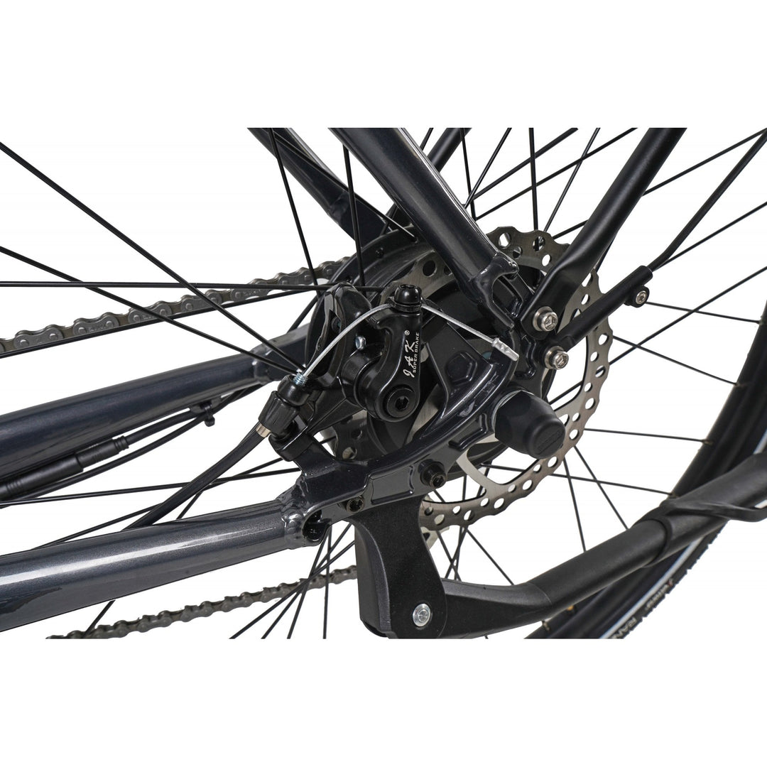 Dawes Scenic Crossbar Dark Metallic Grey 2025 Electric Hybrid Bike