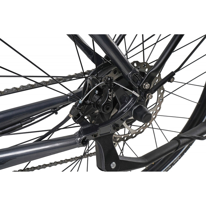 Dawes Scenic Crossbar Dark Metallic Grey 2025 Electric Hybrid Bike
