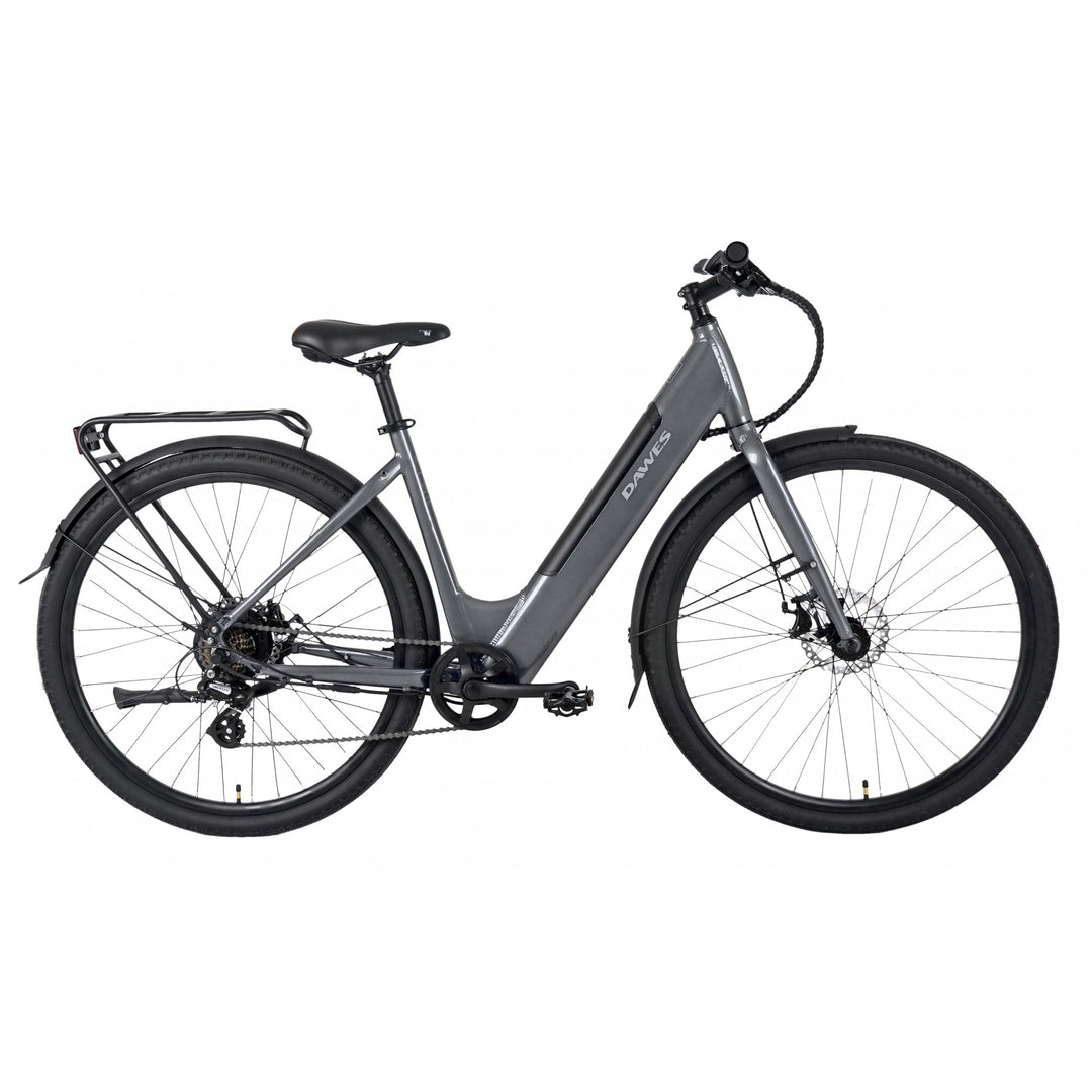 Dawes Scenic Low Step Dark Metallic Grey 2025 Electric Hybrid Bike