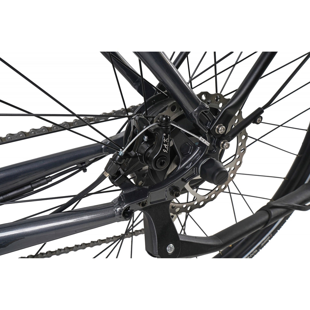 Dawes Scenic Low Step Dark Metallic Grey 2025 Electric Hybrid Bike