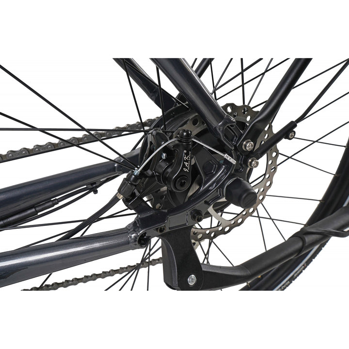 Dawes Scenic Low Step Dark Metallic Grey 2025 Electric Hybrid Bike