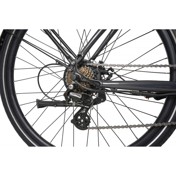 Dawes Scenic Low Step Dark Metallic Grey 2025 Electric Hybrid Bike