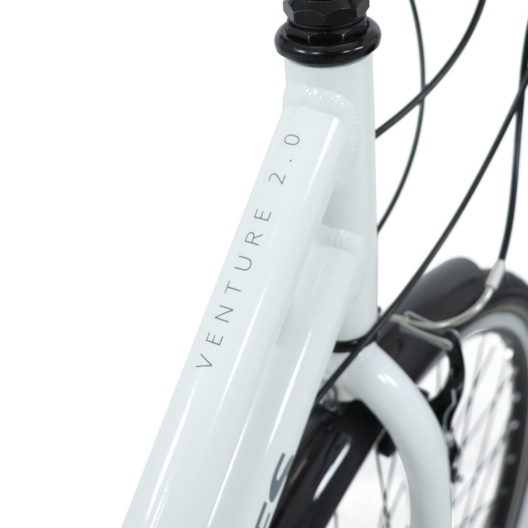 Dawes Venture 2.0 EQ Low Step White 2025 Hybrid Bike
