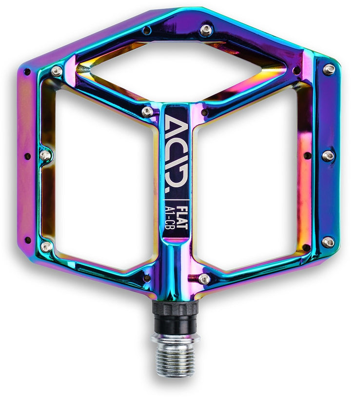 Acid Flat A1-CB MTB Bike Pedals Various Colours
