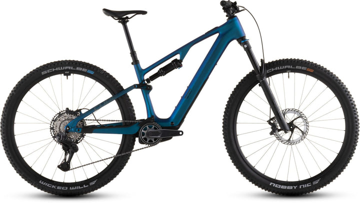 Cube AMS Hybrid One44 C:68X SLX 400X Nebula Black 2027 Electric Mountain Bike