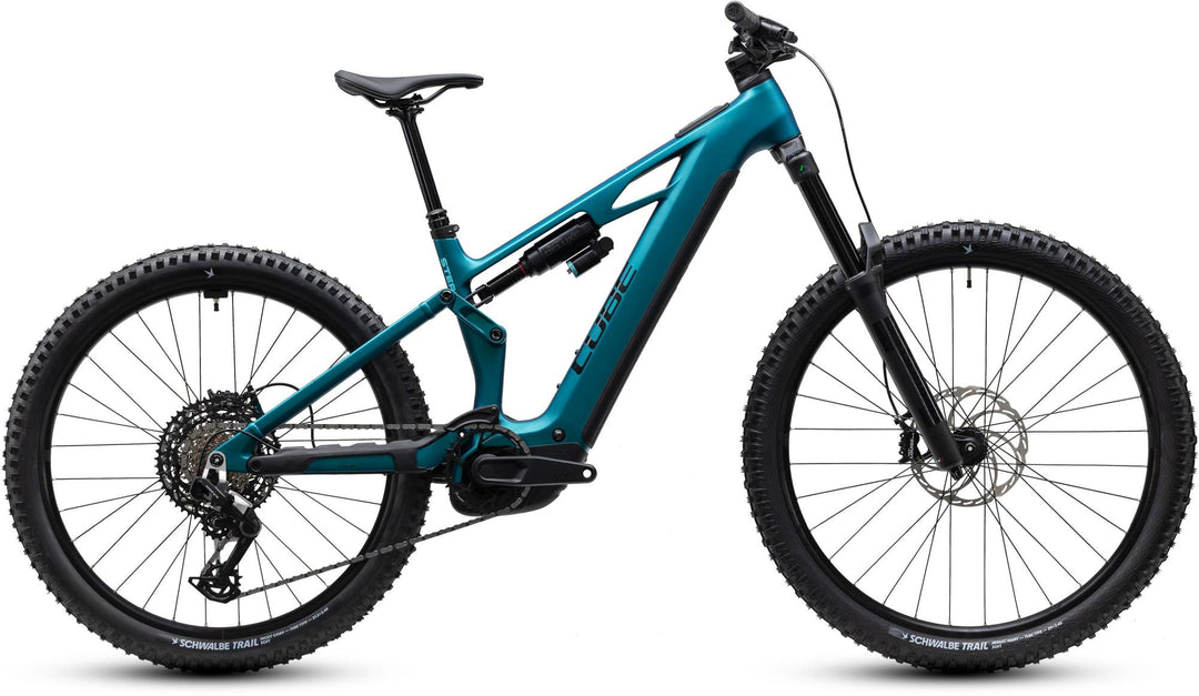 Cube Stereo Hybrid One77 HPC Race 800 Metallic Petrol 2027 Electric Mountain Bike