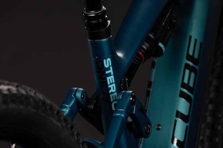 Cube Stereo Hybrid One77 HPC Race 800 Metallic Petrol 2027 Electric Mountain Bike