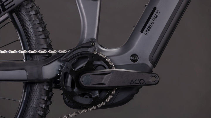 Cube Stereo Hybrid One77 HPC Race 800 Iron Grey 2026 Electric Mountain Bike