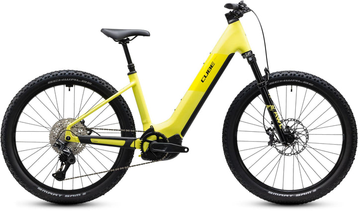 Cube Reaction Hybrid Race 800 Bananasplit Easy Entry 2027 Electric Mountain Bike