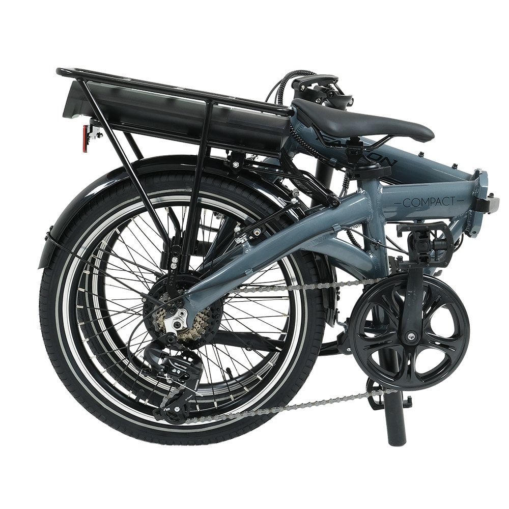 Falcon Compact Gloss Grey 2026 Electric Folding Bike