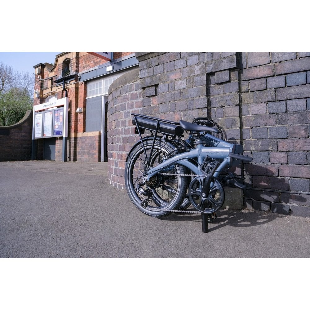 Falcon Compact Gloss Grey 2026 Electric Folding Bike