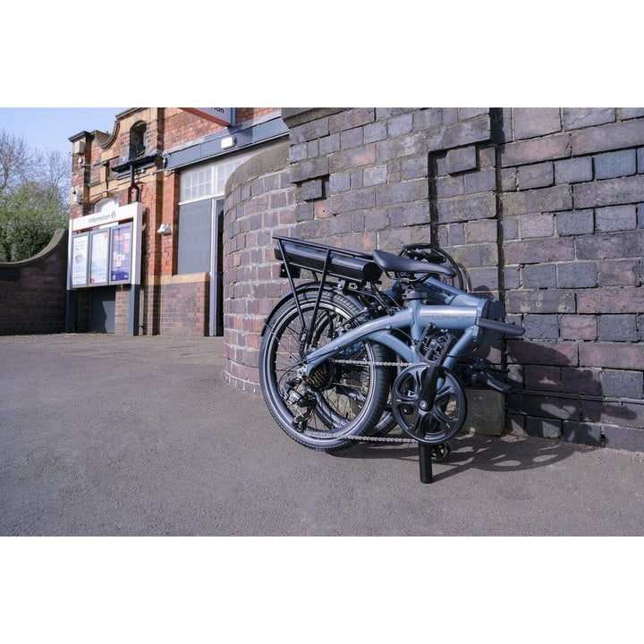 Falcon Compact Gloss Grey 2026 Electric Folding Bike