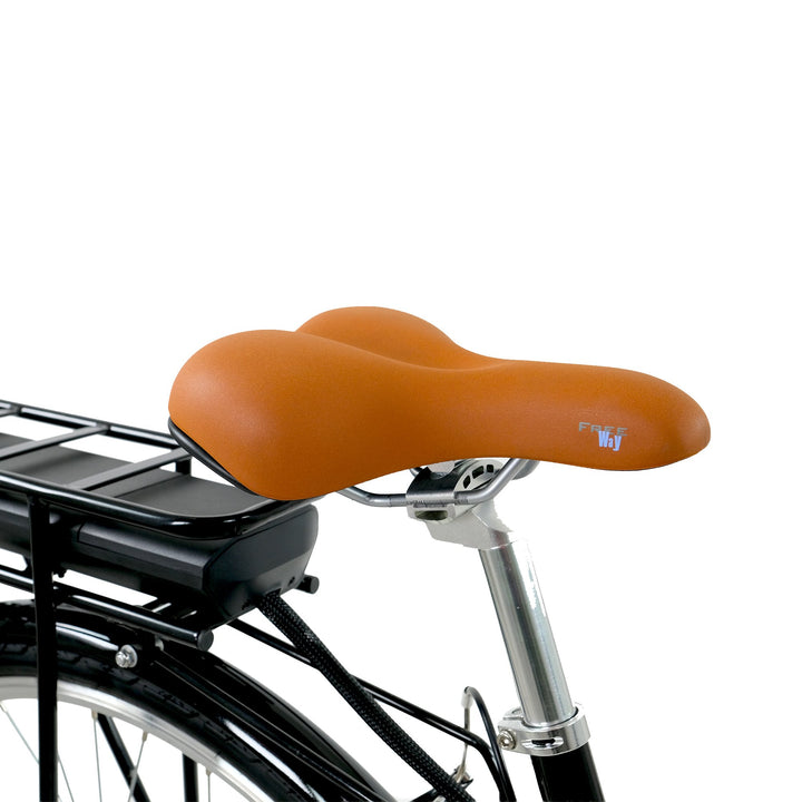 Falcon Heritage Low Step Gloss Black 2026 Electric Hybrid Bike
