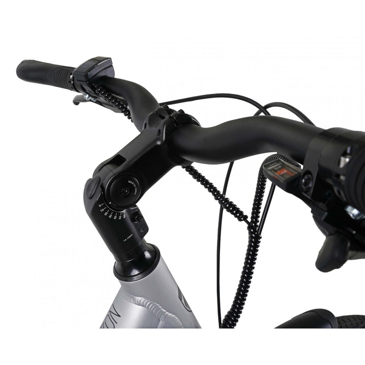 Falcon Horizon Low Step Silver 2025 Electric Hybrid Bike