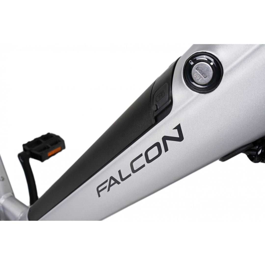 Falcon Horizon Low Step Silver 2025 Electric Hybrid Bike