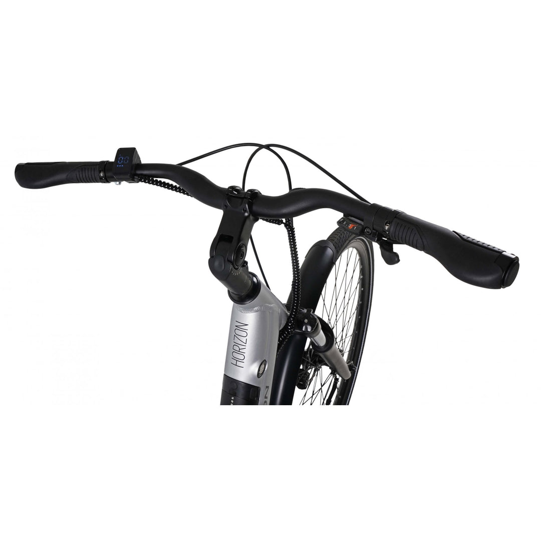Falcon Horizon Low Step Silver 2025 Electric Hybrid Bike