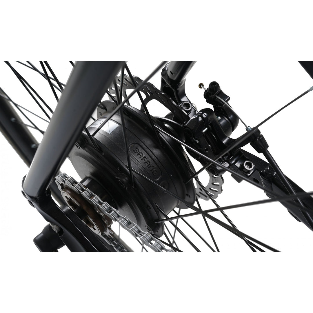 Falcon Zone Black 2025 Electric Hybrid Bike