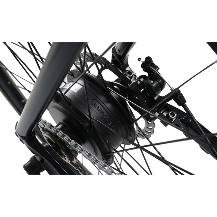 Falcon Zone Black 2025 Electric Hybrid Bike