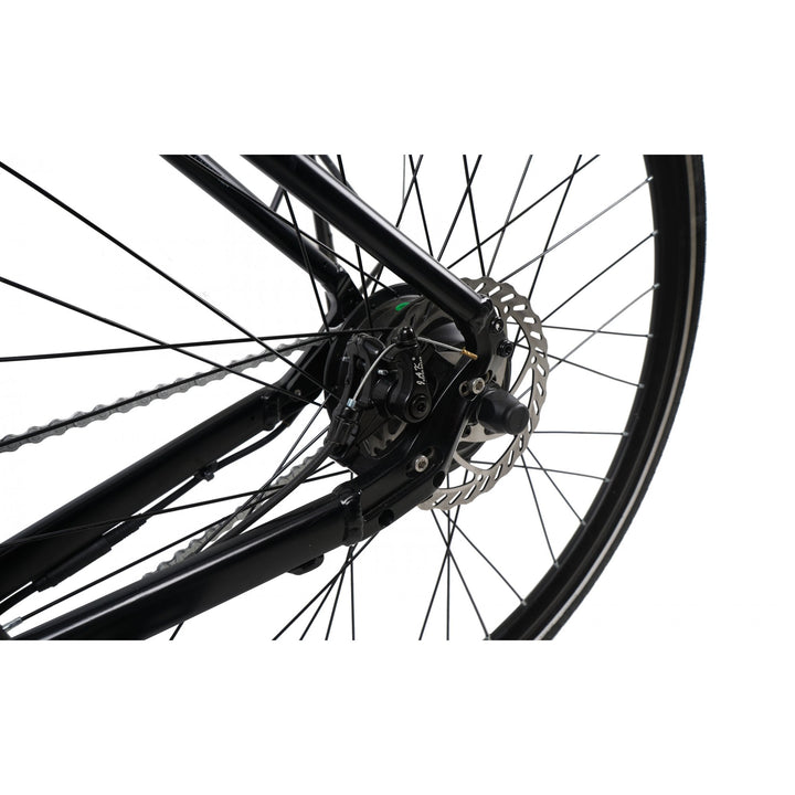 Falcon Zone Black 2025 Electric Hybrid Bike