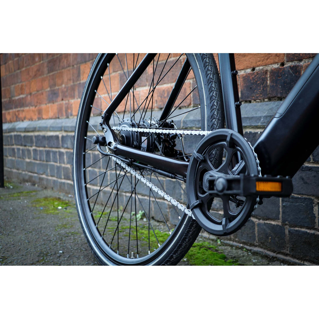 Falcon Zone Black 2025 Electric Hybrid Bike