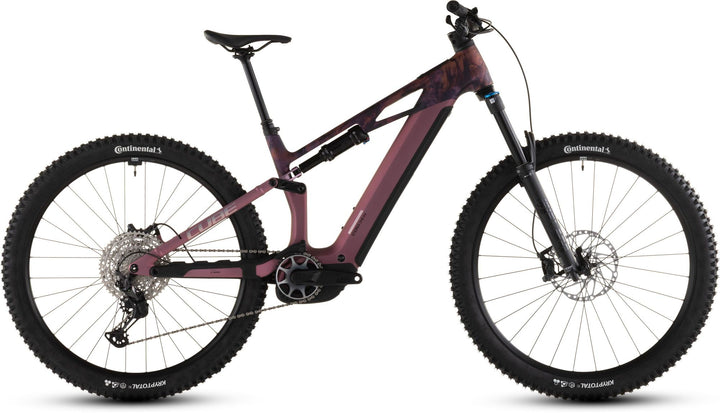 Cube Stereo Hybrid One44 HPC SLX 800 Shiftblush Art 2026 Electric Mountain Bike