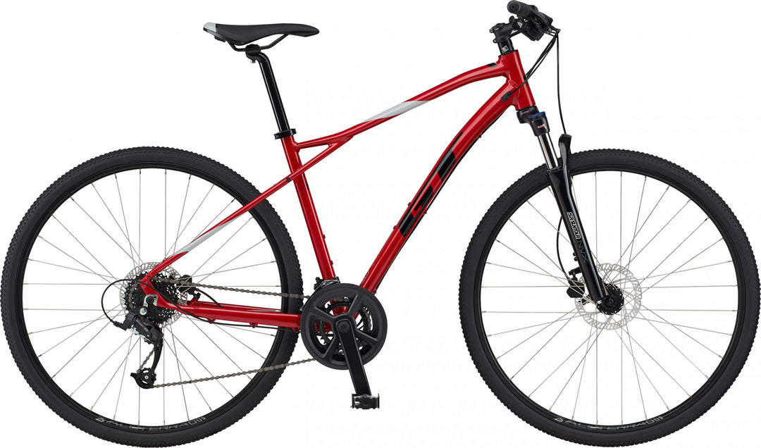 GT Transeo Elite Red 2023 Mountain Bike