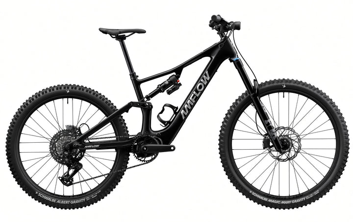 Amflow PX Carbon Phantom Black 2027 Electric Mountain Bike