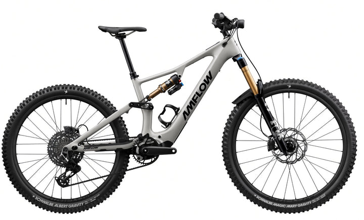 Amflow PX Carbon Pro Moonstone Grey 2027 Electric Mountain Bike