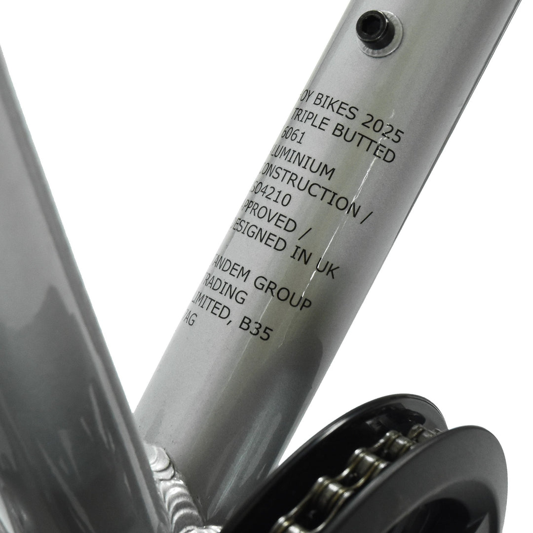 Hoy Pentland 20" Titanium Silver Kids Bike