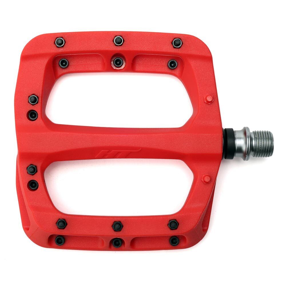 HT Components Nylon Pedals Red