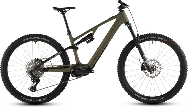 Cube AMS Hybrid One44 C:68X TM 400X Reedgreen Matrix 2027 Electric Mountain Bike