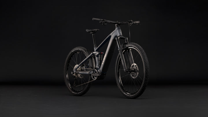 Cube Stereo Hybrid One22 Pro 800 Slabgrey Chrome 2027 Electric Mountain Bike