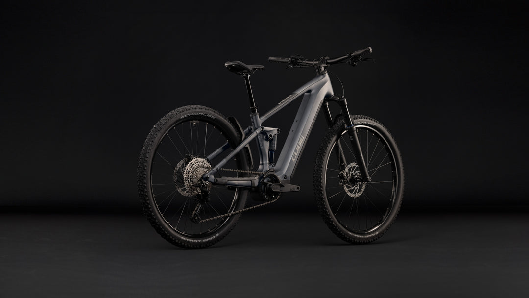 Cube Stereo Hybrid One22 Pro 800 Slabgrey Chrome 2027 Electric Mountain Bike