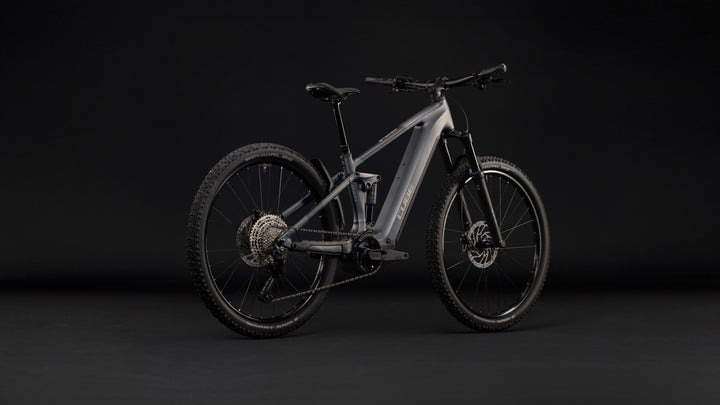 Cube Stereo Hybrid One22 Pro 800 Slabgrey Chrome 2027 Electric Mountain Bike