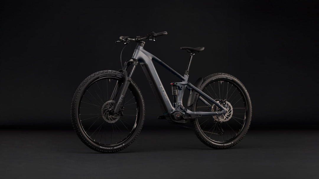 Cube Stereo Hybrid One22 Pro 800 Slabgrey Chrome 2027 Electric Mountain Bike