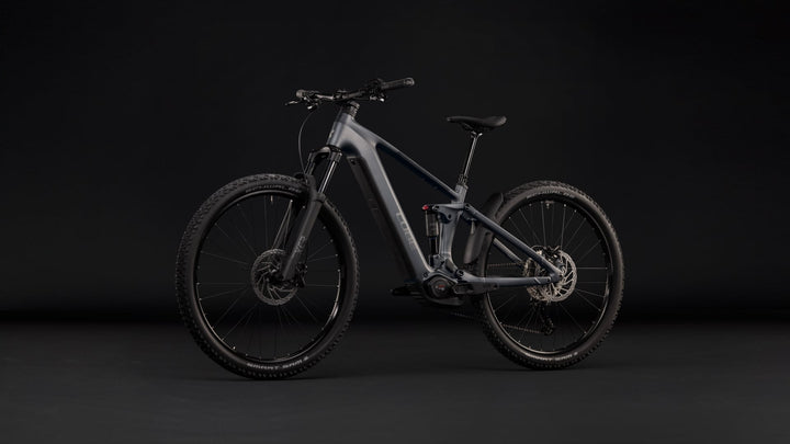 Cube Stereo Hybrid One22 Pro 800 Slabgrey Chrome 2027 Electric Mountain Bike