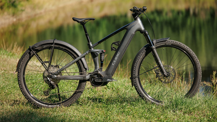 Cube Stereo Hybrid One22 Pro 800 FE Slabgrey Chrome 2027 Electric Mountain Bike