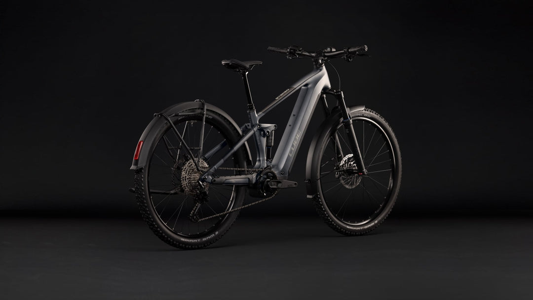 Cube Stereo Hybrid One22 Pro 800 FE Slabgrey Chrome 2027 Electric Mountain Bike