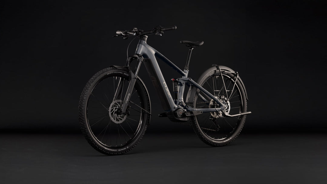 Cube Stereo Hybrid One22 Pro 800 FE Slabgrey Chrome 2027 Electric Mountain Bike