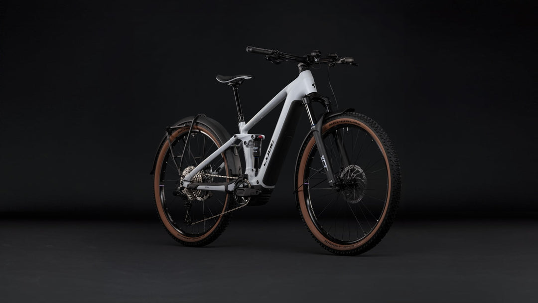 Cube Stereo Hybrid One22 Pro 800 FE Foggrey Sparklerose 2027 Electric Mountain Bike