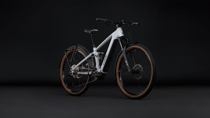 Cube Stereo Hybrid One22 Pro 800 FE Foggrey Sparklerose 2027 Electric Mountain Bike