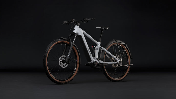 Cube Stereo Hybrid One22 Pro 800 FE Foggrey Sparklerose 2027 Electric Mountain Bike